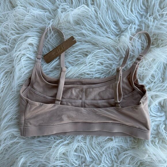 Skims Fits Everybody Maternity Nursing Bralette Clay Size Small - Picture 7 of 10